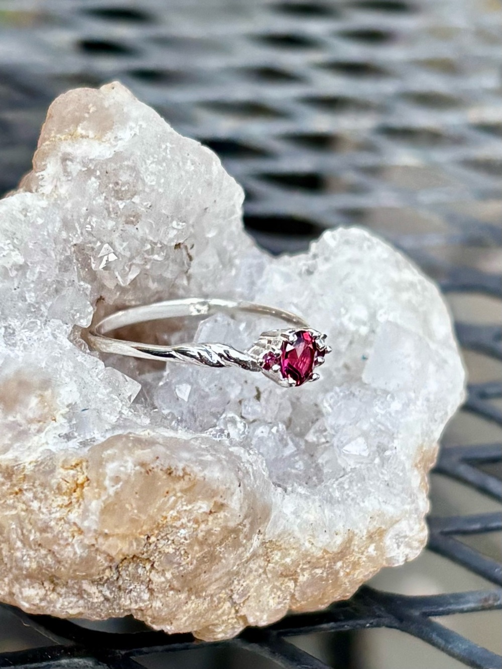 NEW! Rhodolite Ring - Picture 9 of 15